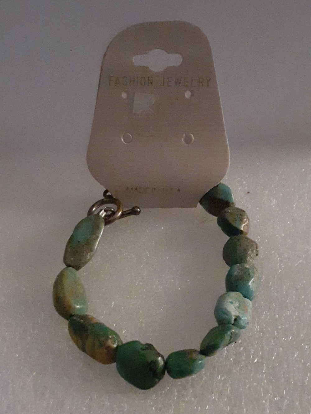 Fashion Jewelry Turquoise Green Stone Bracelet
